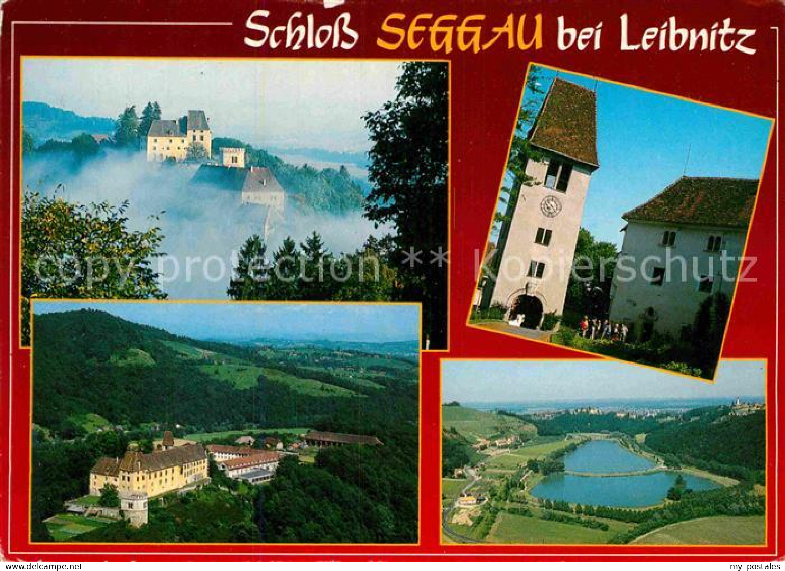 Leibnitz Schloss Seggau Fliegeraufnahme