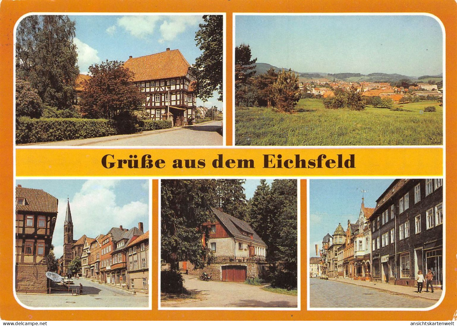 Leinefelde Mehrbildkarte gl1980 #178.402