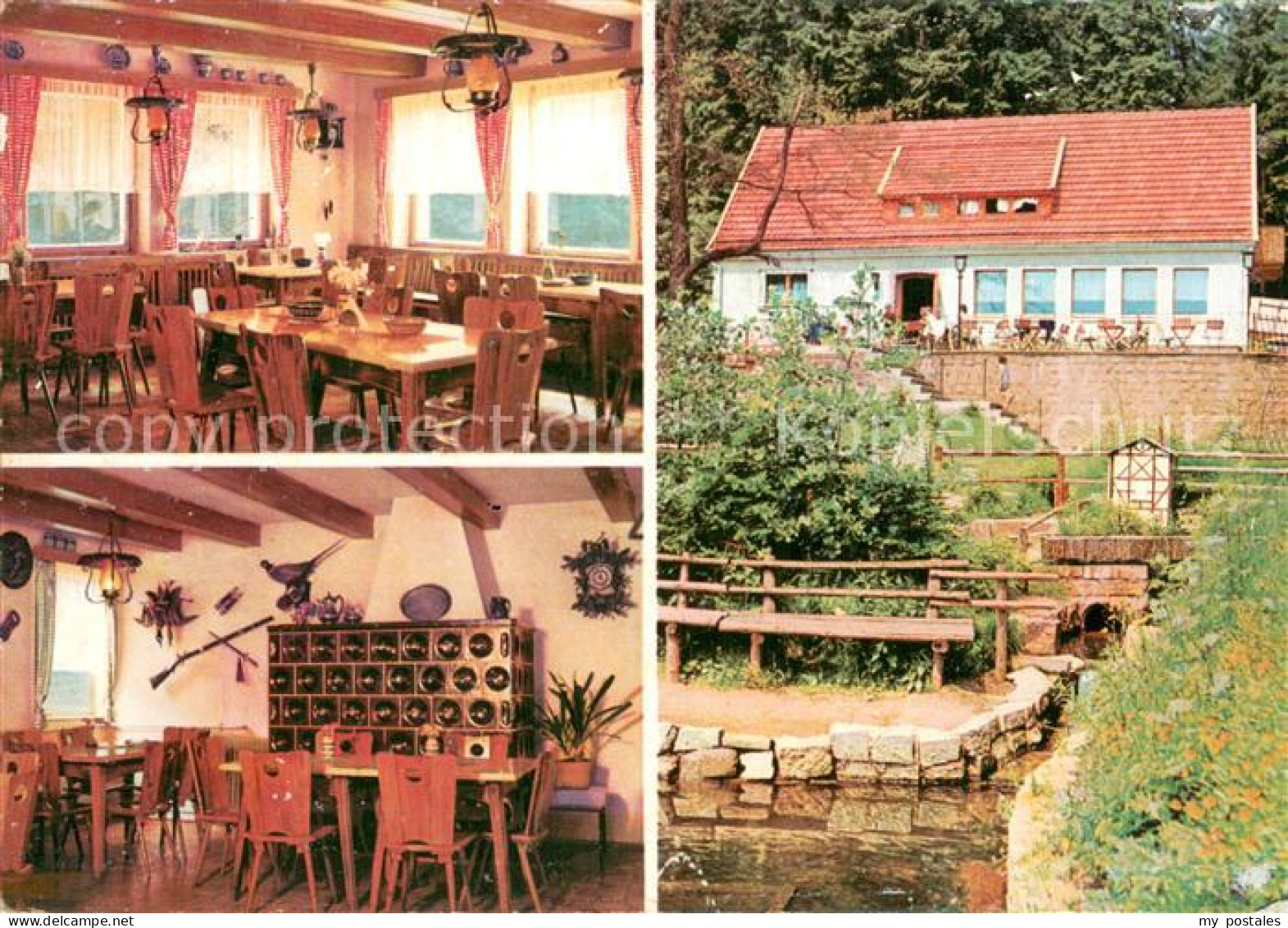 Leinefelde-Worbis Konsum Waldklause Koehlergrund Gastraeume Terrasse