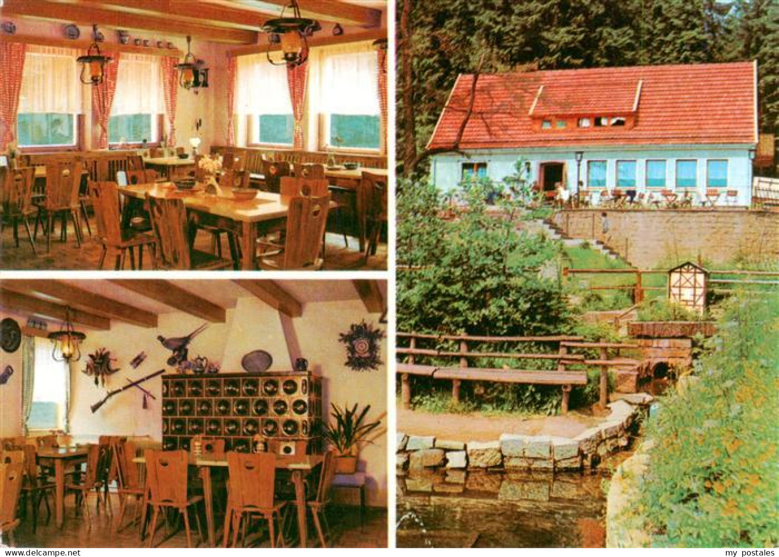 Leinefelde-Worbis Konsum Waldklause Koehlersgrund Gastraeume Park