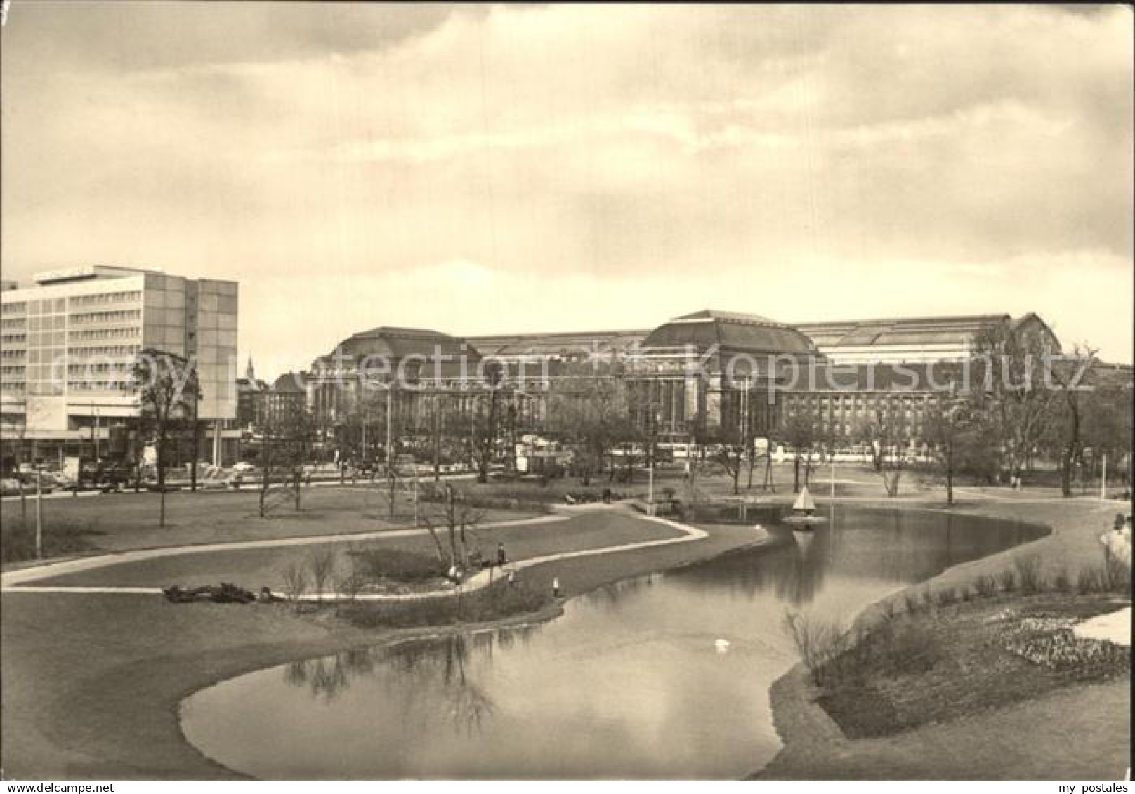 Leipzig Hauptbahnhof und Hotel Stadt Leipzig