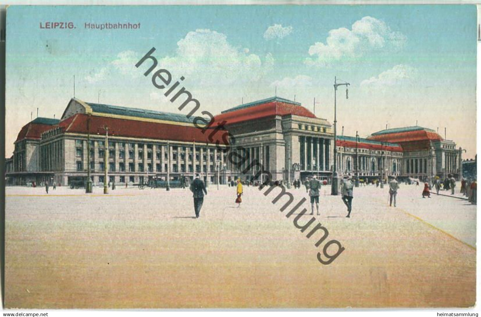 Leipzig - Hauptbahnhof - Verlag Theodor Althoff Leipzig