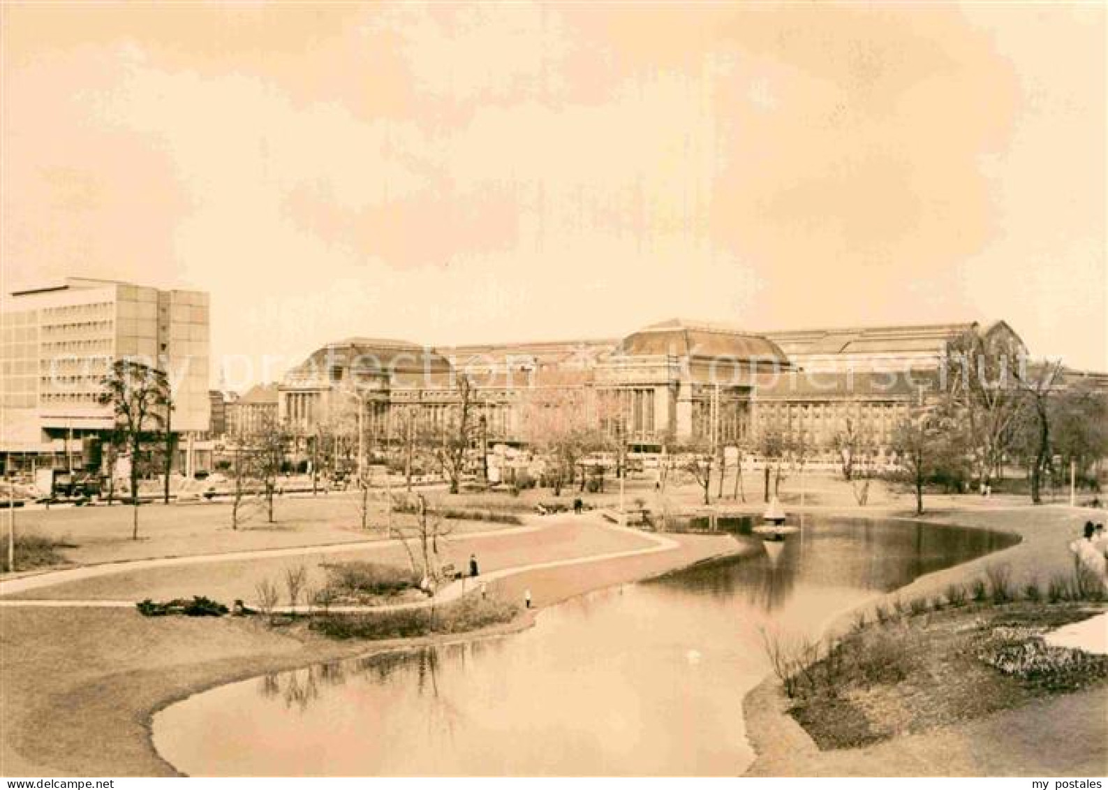 LEIPZIG Sachsen Hauptbahnhof Hotel Stadt Leipzig Messestadt