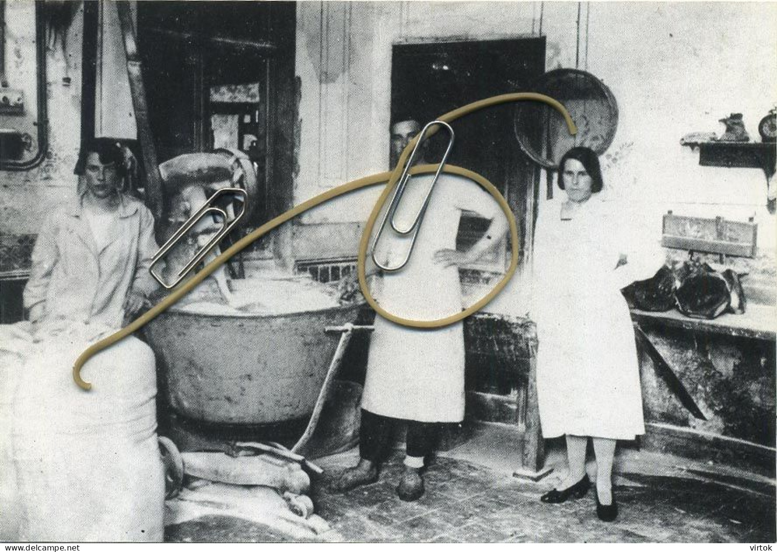 Lemberge - Merelbeke  :  bakkerij Vander Heyden  ( 15 x 10.5 cm  zie uitleg op verso )