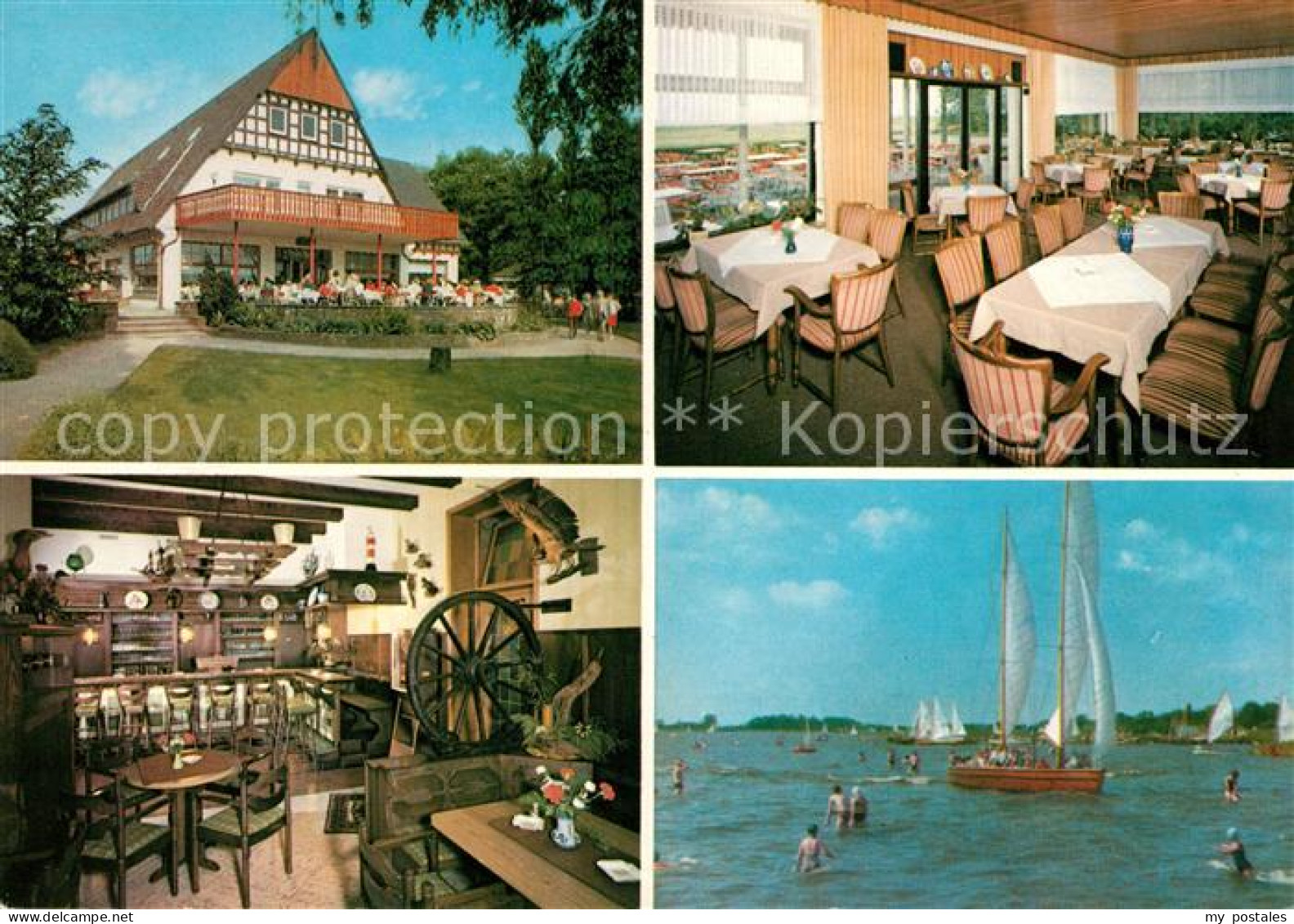 Lembruch Duemmerhotel Strandlust Gastraum Bar Segelpartien