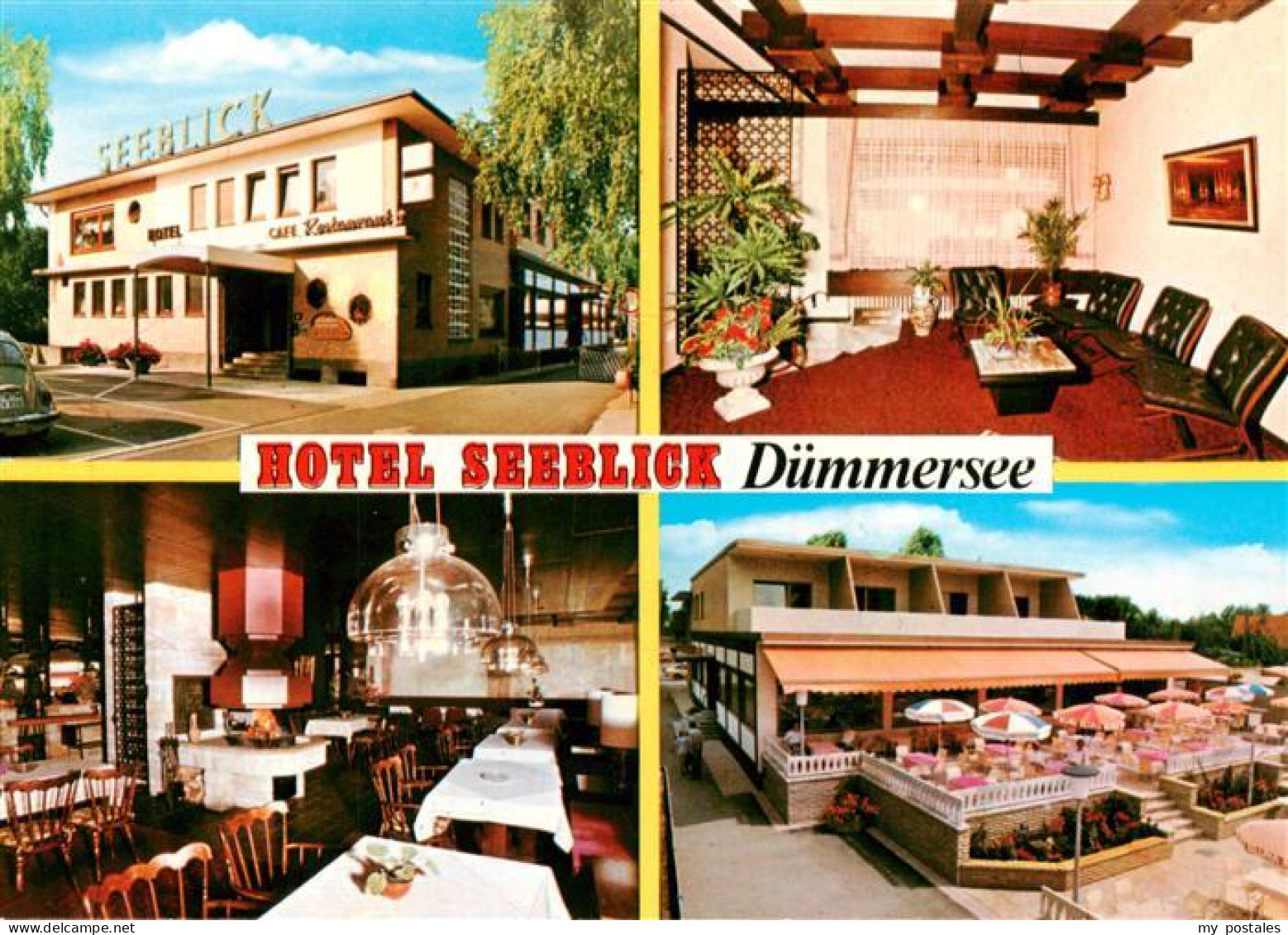 Lembruch Duemmersee Hotel Seeblick Gastraeume Terrasse
