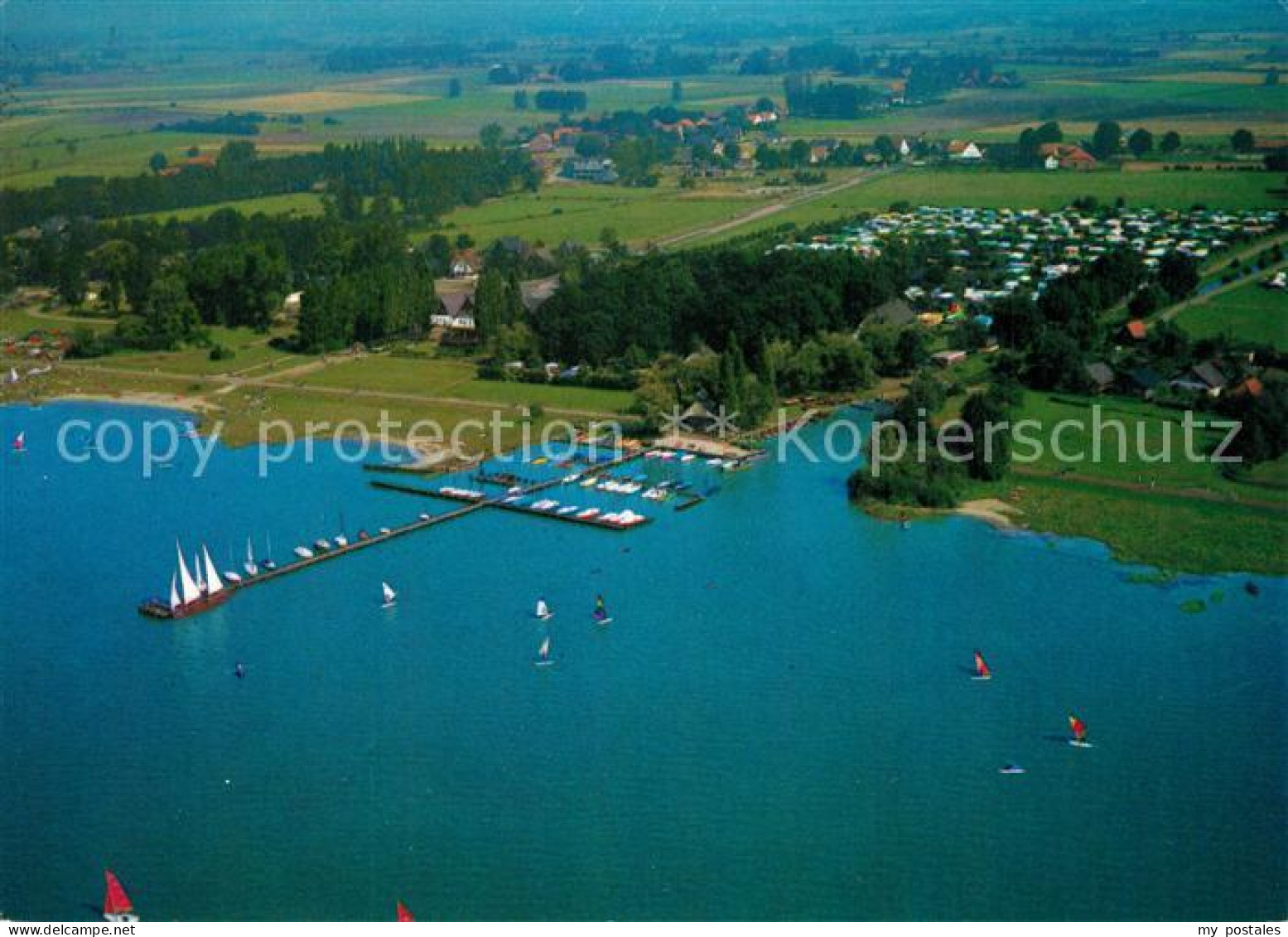Lembruch Fliegeraufnahme Duemmersee