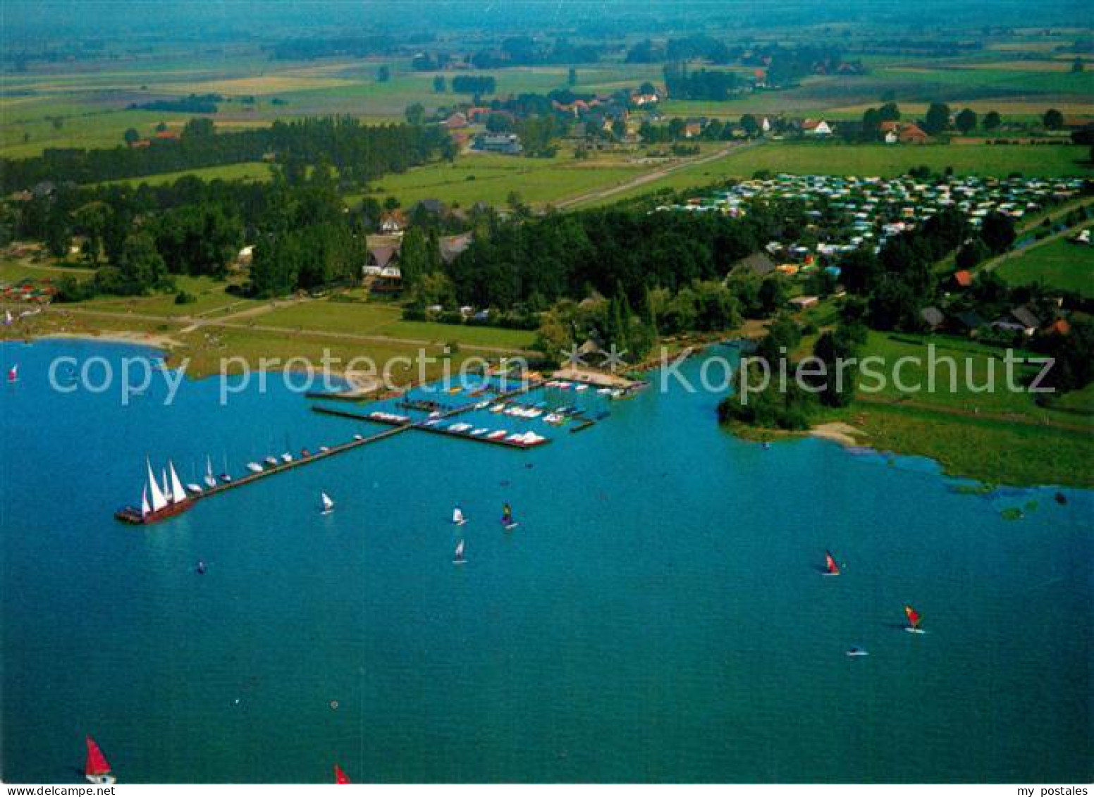Lembruch Fliegeraufnahme Duemmersee