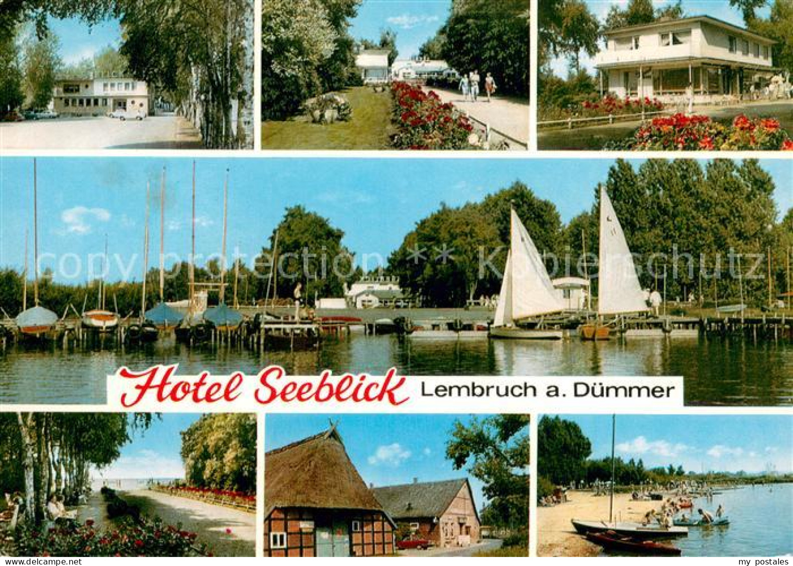 Lembruch Restaurant Hotel Seeblick Campingplatz Duemmersee