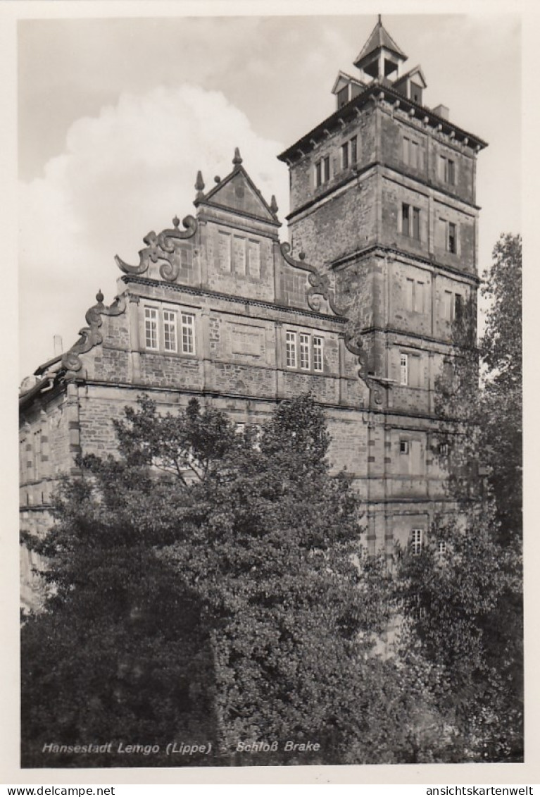 Lemgo, Schloß Brake ngl #F1361