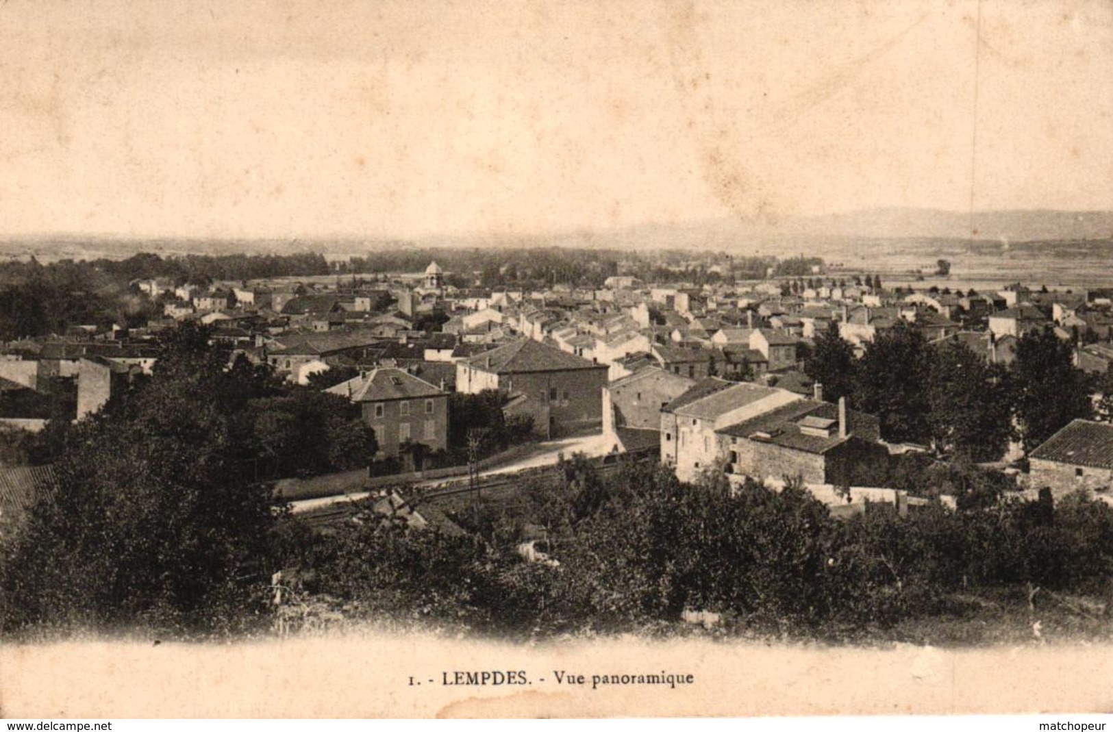 LEMPDES -63- VUE PANORAMIQUE