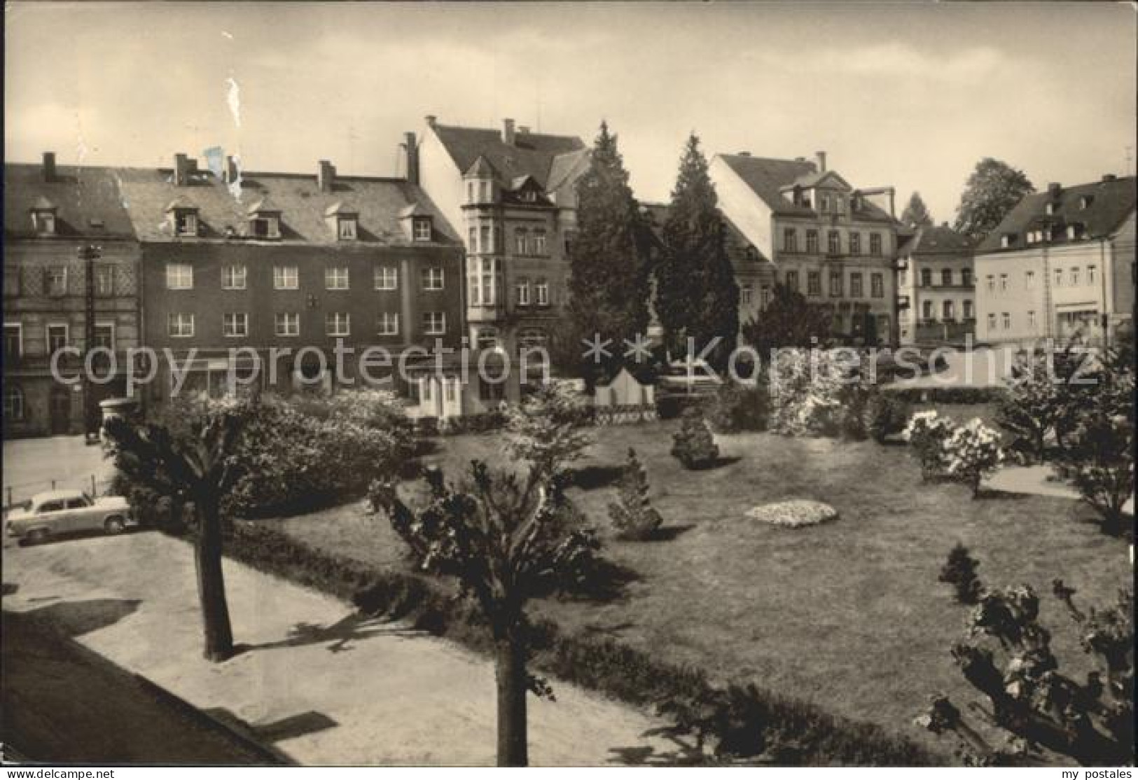 Lengefeld Erzgebirge Marktplatz