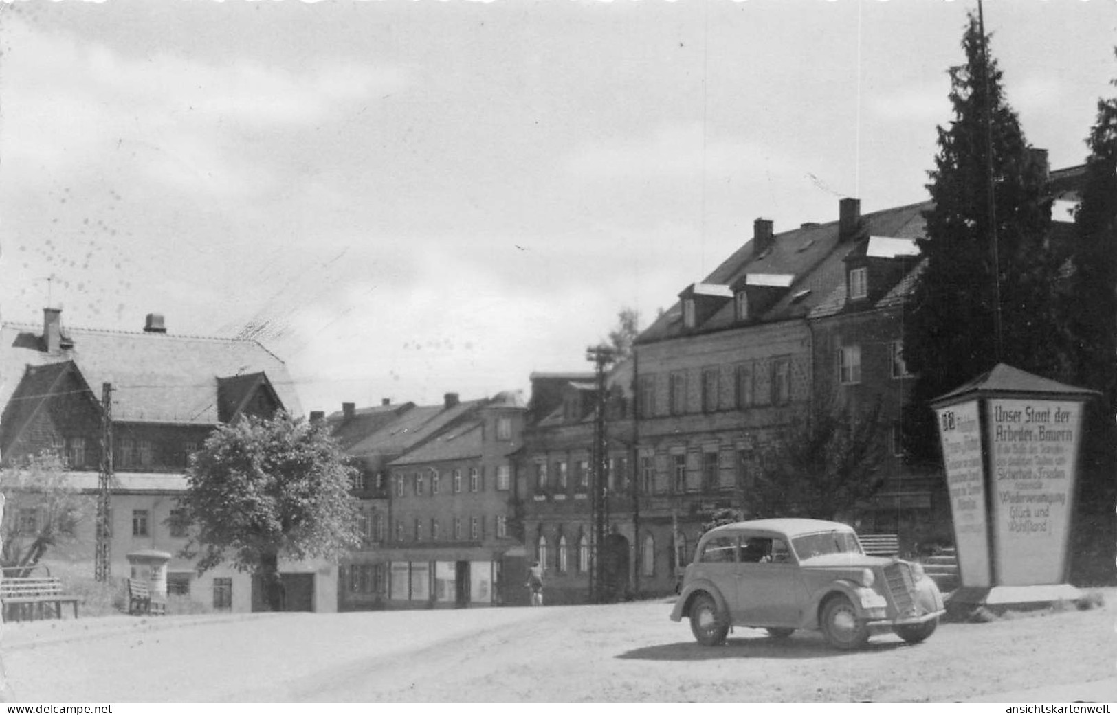 Lengefeld Marktplatz gl1971 #190.364