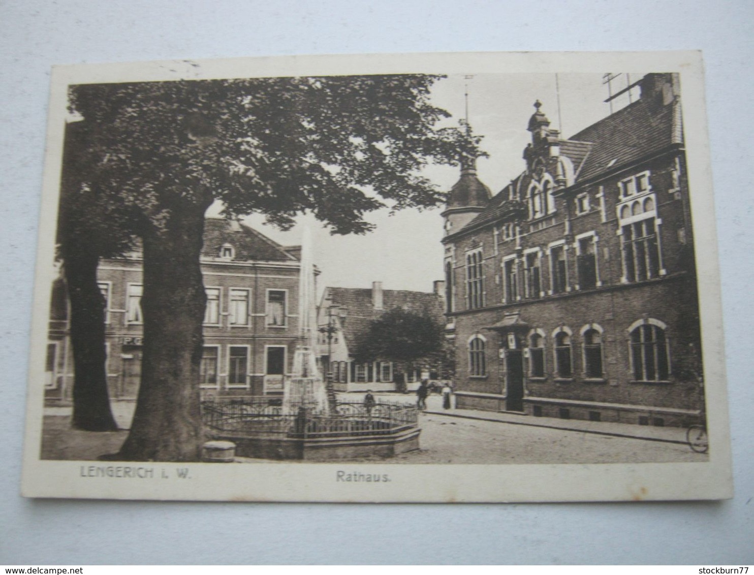 LENGERICH , seltene Karte um 1917