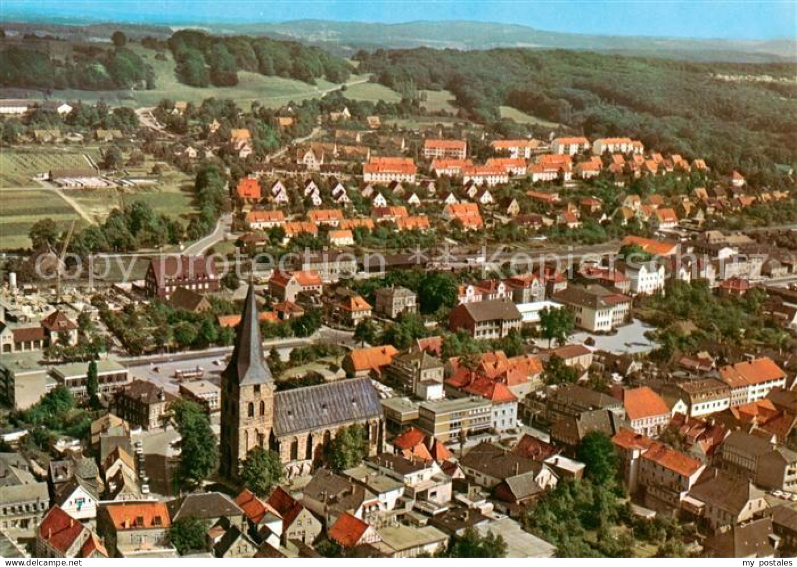 Lengerich Westfalen Fliegeraufnahme