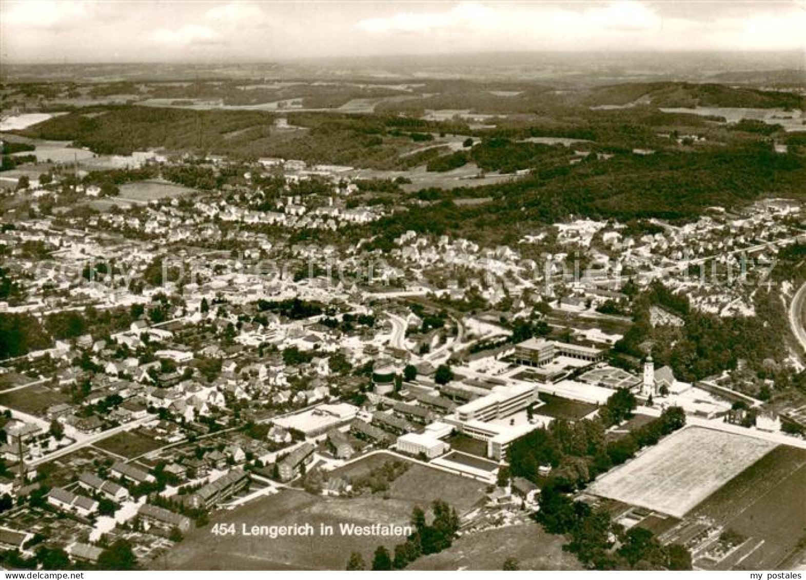 Lengerich Westfalen Fliegeraufnahme Totalaufnahme