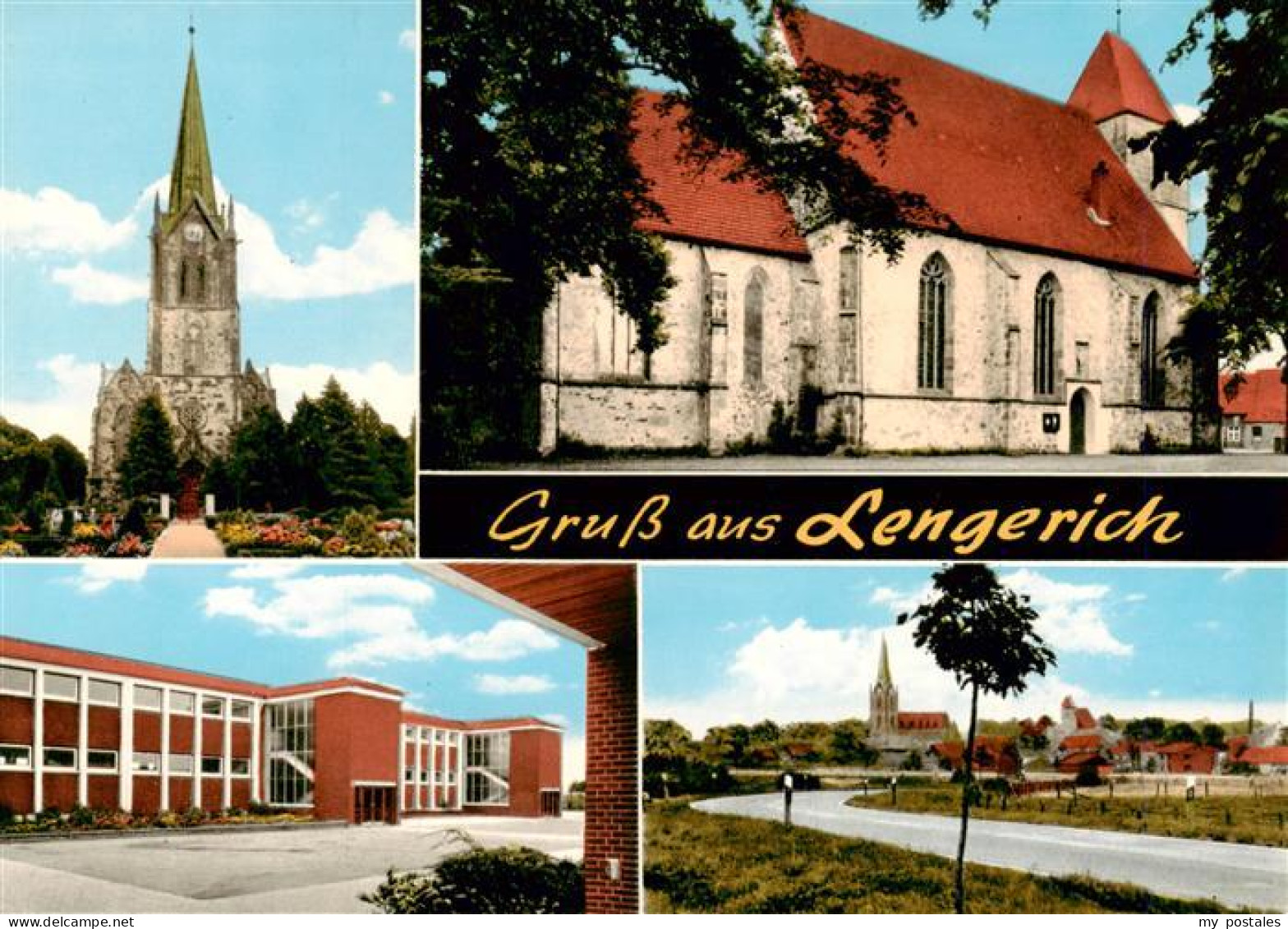 Lengerich Westfalen Kirchen Schule