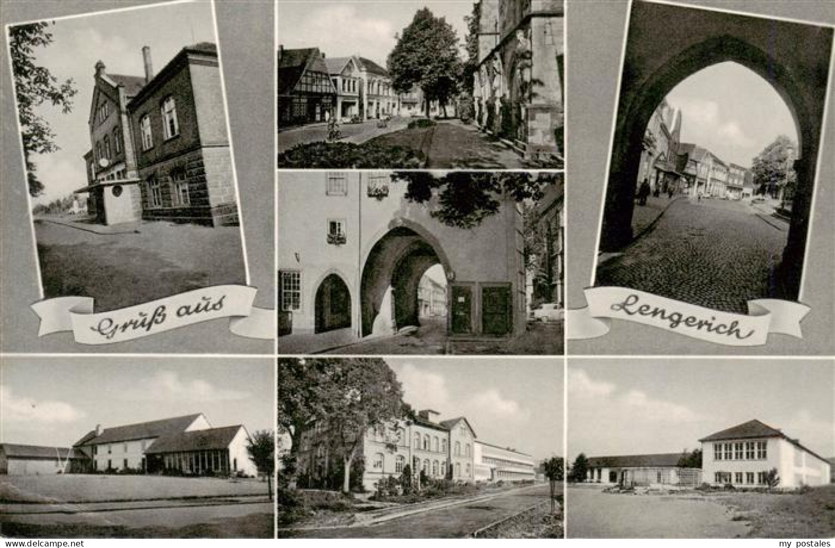 Lengerich Westfalen Teilansichten Torbogen