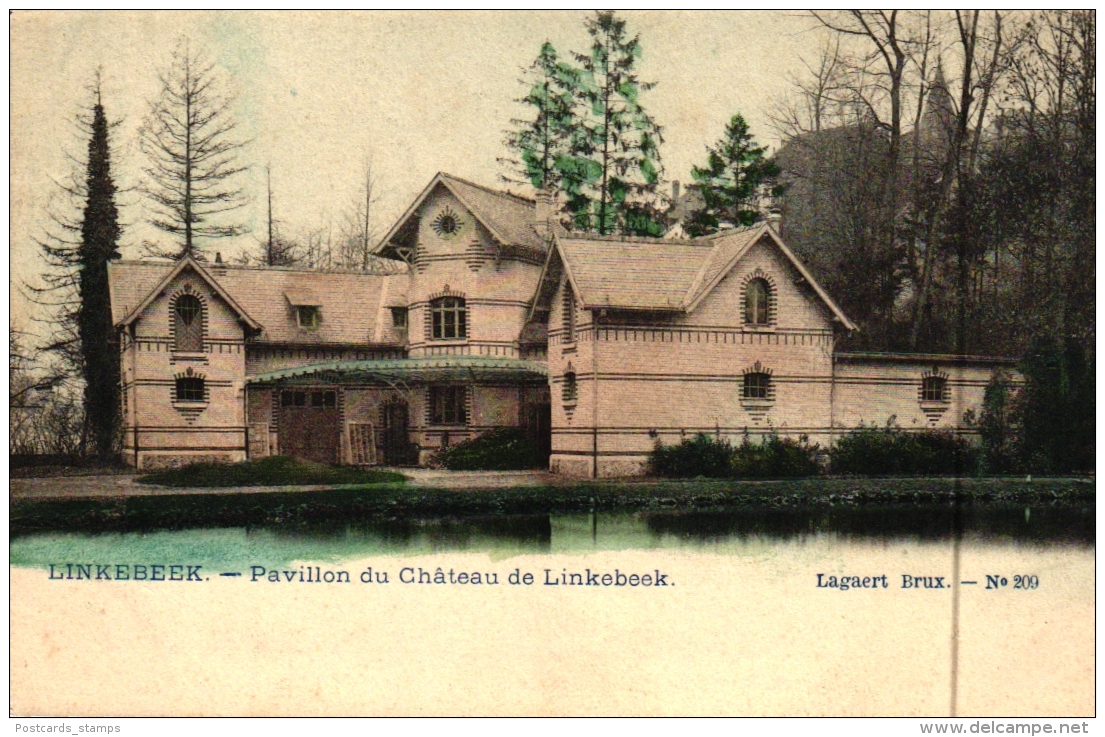 Lenkebeek, Pavillon du Chateau de Linkebeek, um 1900/10