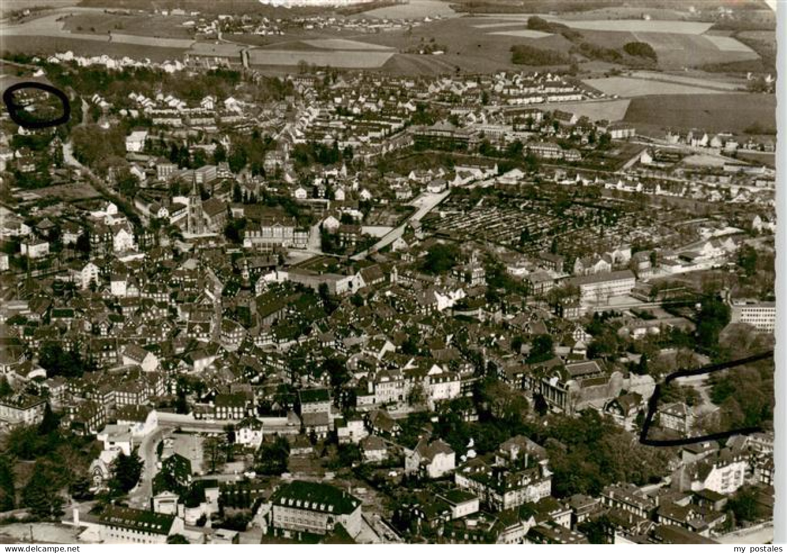 Lennep Remscheid Fliegeraufnahme