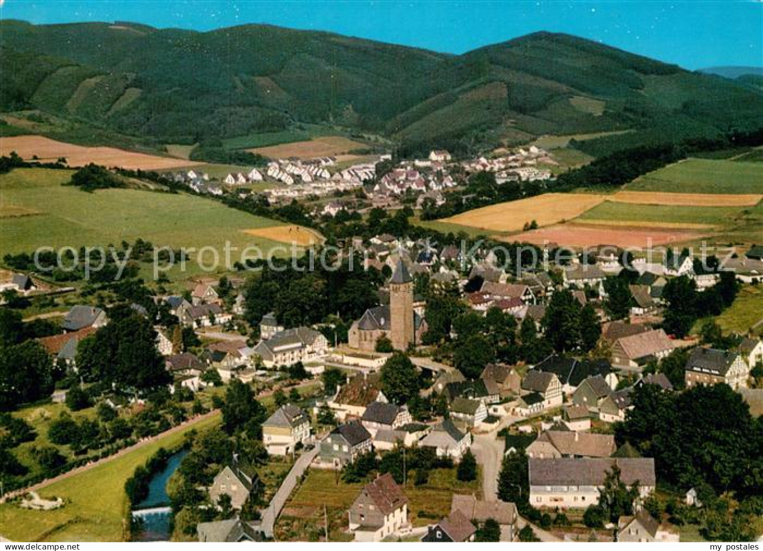 Lennestadt Fliegeraufnahme