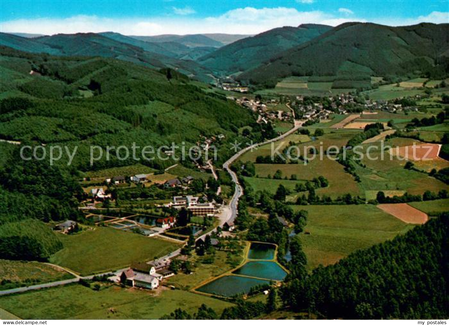 Lennestadt Gasthof Waidmannsheil Fliegeraufnahme