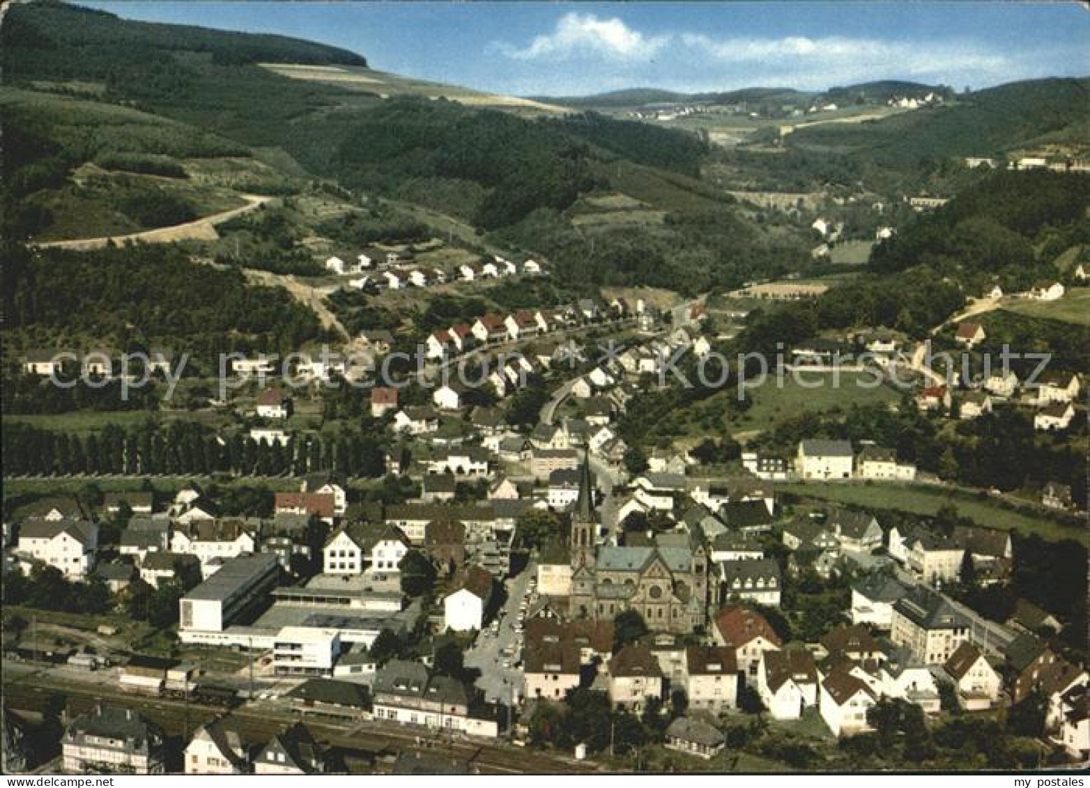 Lennestadt Meggen Fliegeraufnahme