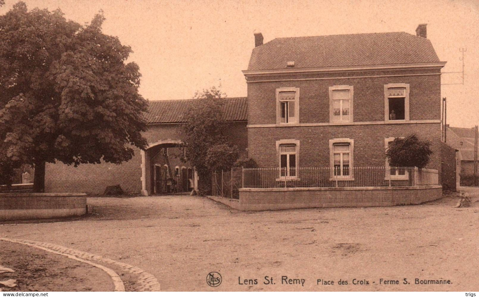 Lens St. Remy - Place des Croix, Ferme S. Bourmanne