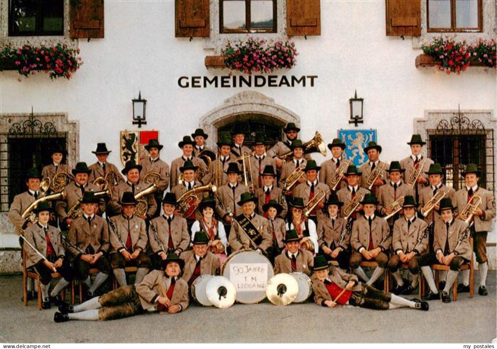 Leogang Saalbach-Hinterglemm AT Trachtenmusikkapelle Leogang Gemeindeamt