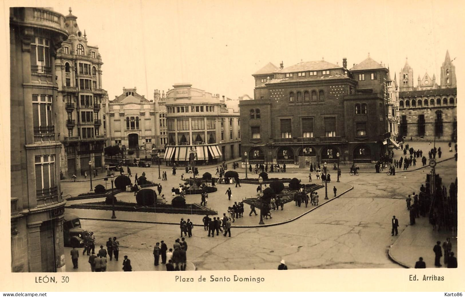 leon , castilla y leon * plaza de santo domingo * León * espana