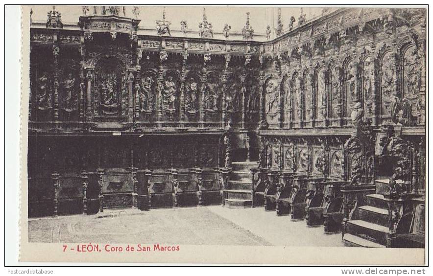 León - Coro de San Marcos