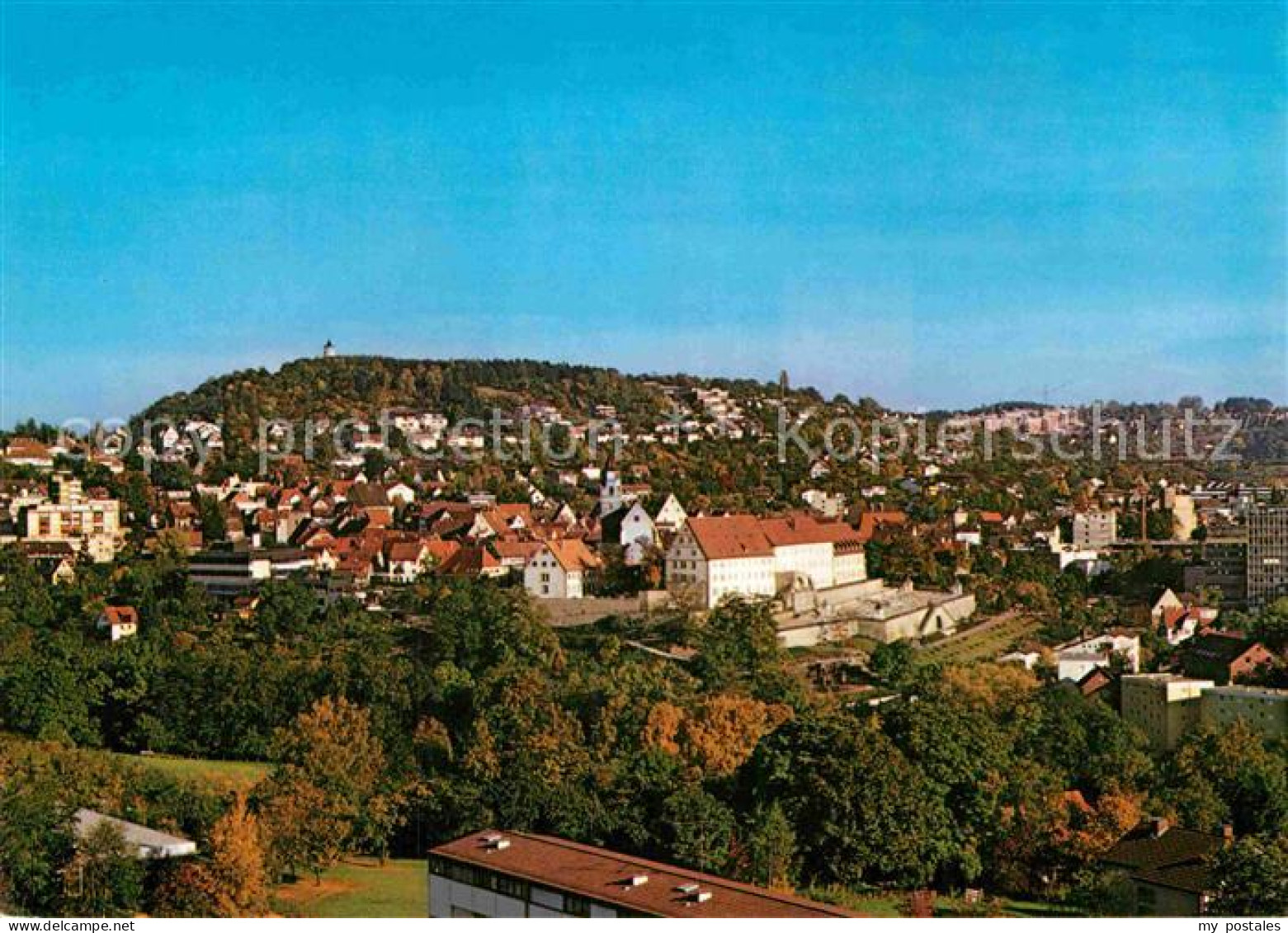 Leonberg Wuerttemberg Alte Stadt mit Engelberg
