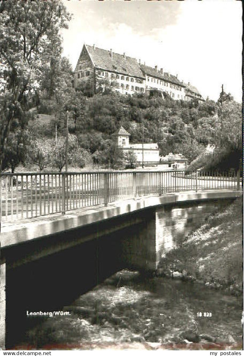 Leonberg Wuerttemberg Leonberg Bruecke  o 1968