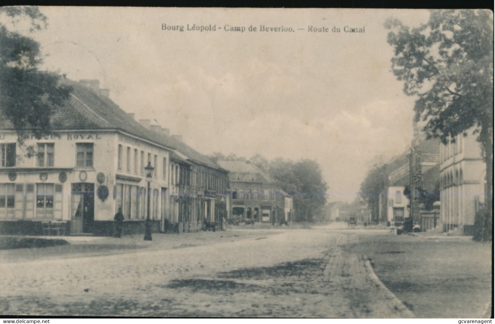 LEOPOLDSBURG.  CAMP DE BEVERLOO.  ROUTE DU CANAL