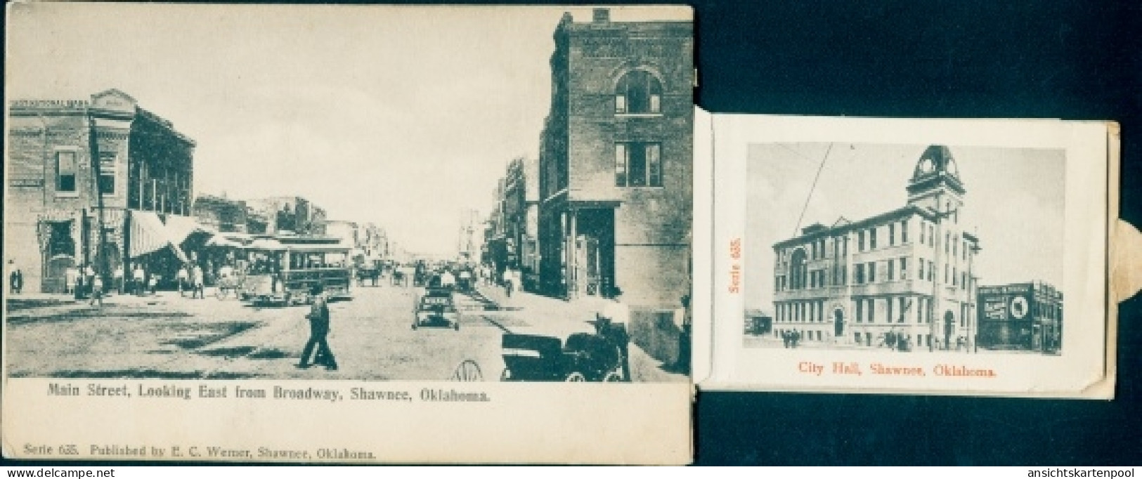 Leporello CPA Shawnee Oklahoma USA, Main Street, Broadway, Rathaus