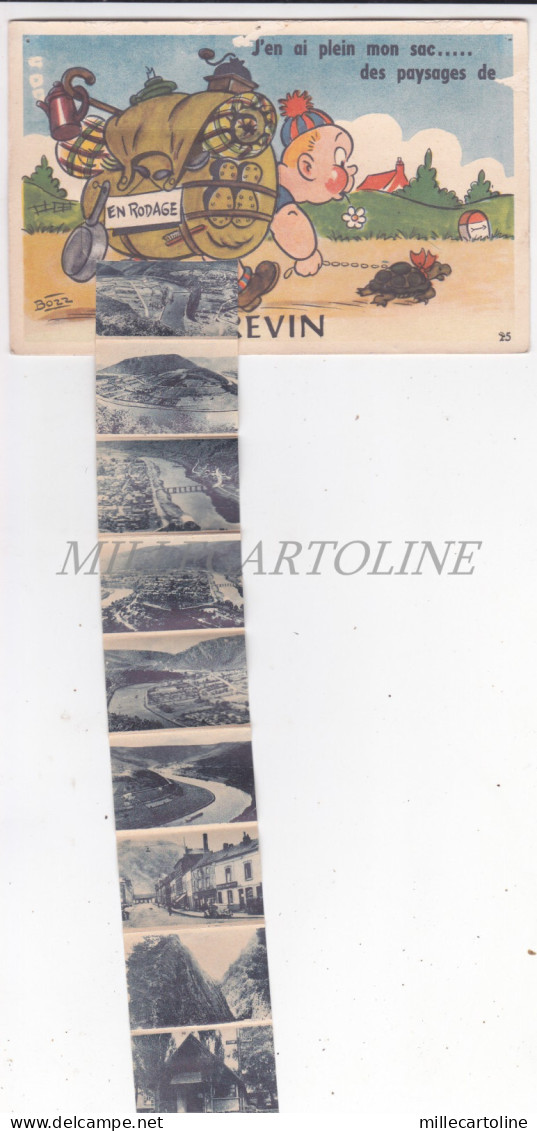 LEPORELLO POSTCARD - Revin, En Rodage France 1954 Bozz