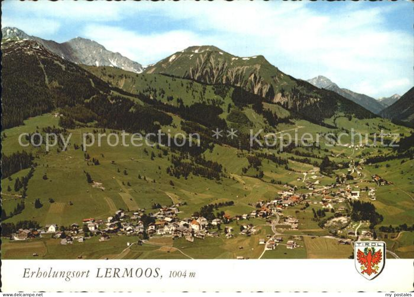 Lermoos Tirol Fliegeraufnahme