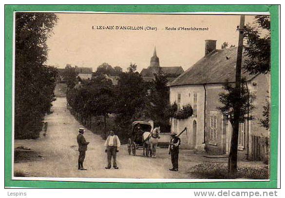 LES AIX D'ANGILLON -- Route d'Henrichemont