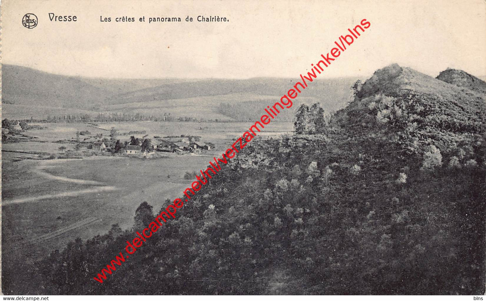 Les crêtes et panorama de Chairière - Vresse-sur-Semois