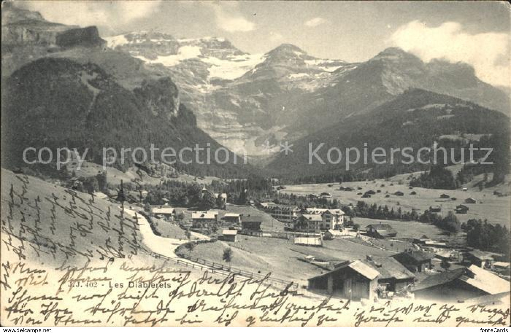 Les Diablerets Diablerets Panorama