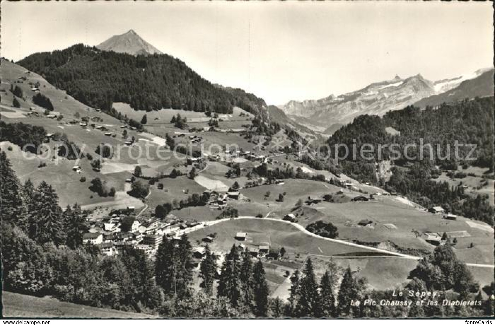 Les Diablerets Diablerets Pic Chaussy