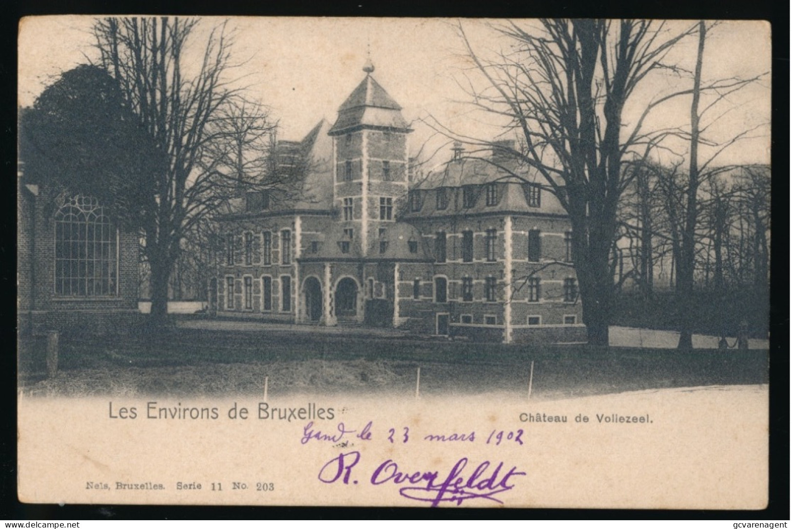 LES ENVIRIONS DE BRUXELLES        CHATEAU DE VOLLEZEEL