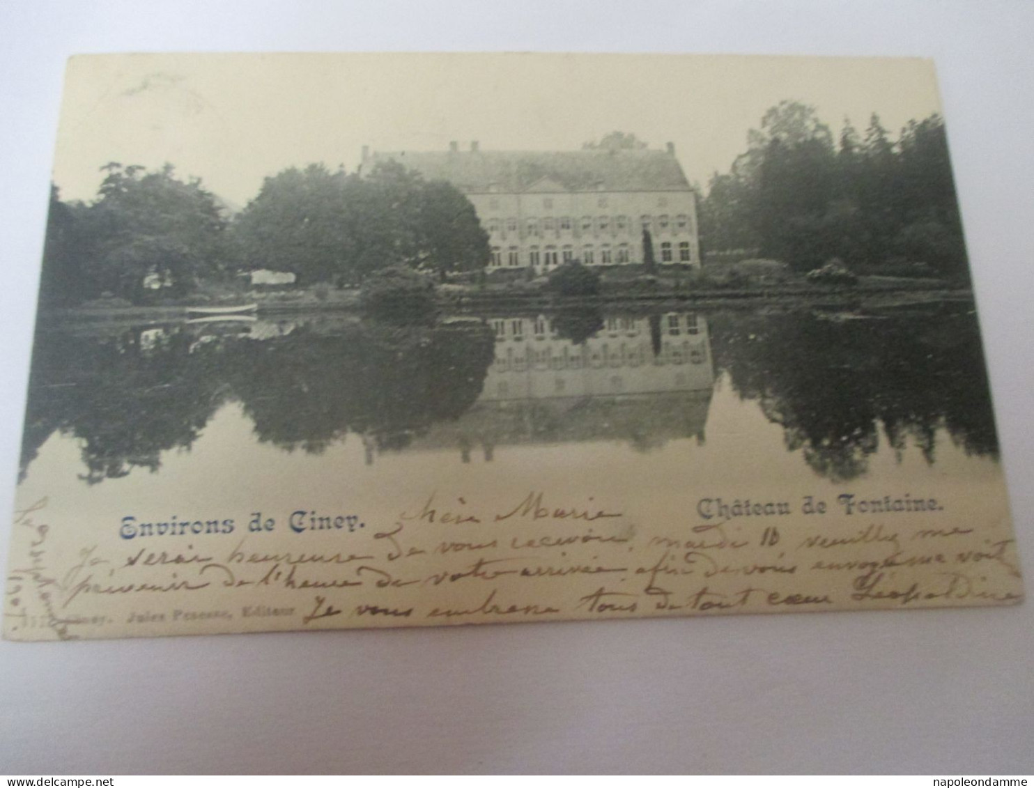 Les environs de Ciney, Chateau de Fontaine