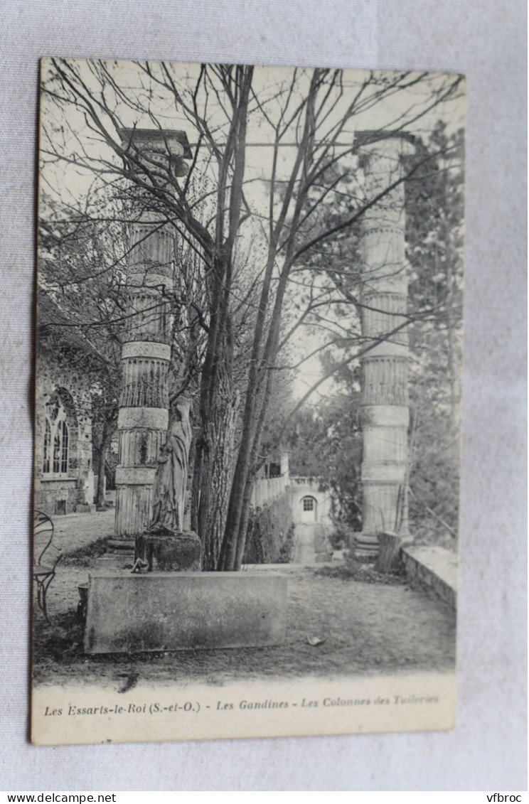 Les Essarts le Roi, les Gandines, les colonnes des tuileries, Yvelines 78