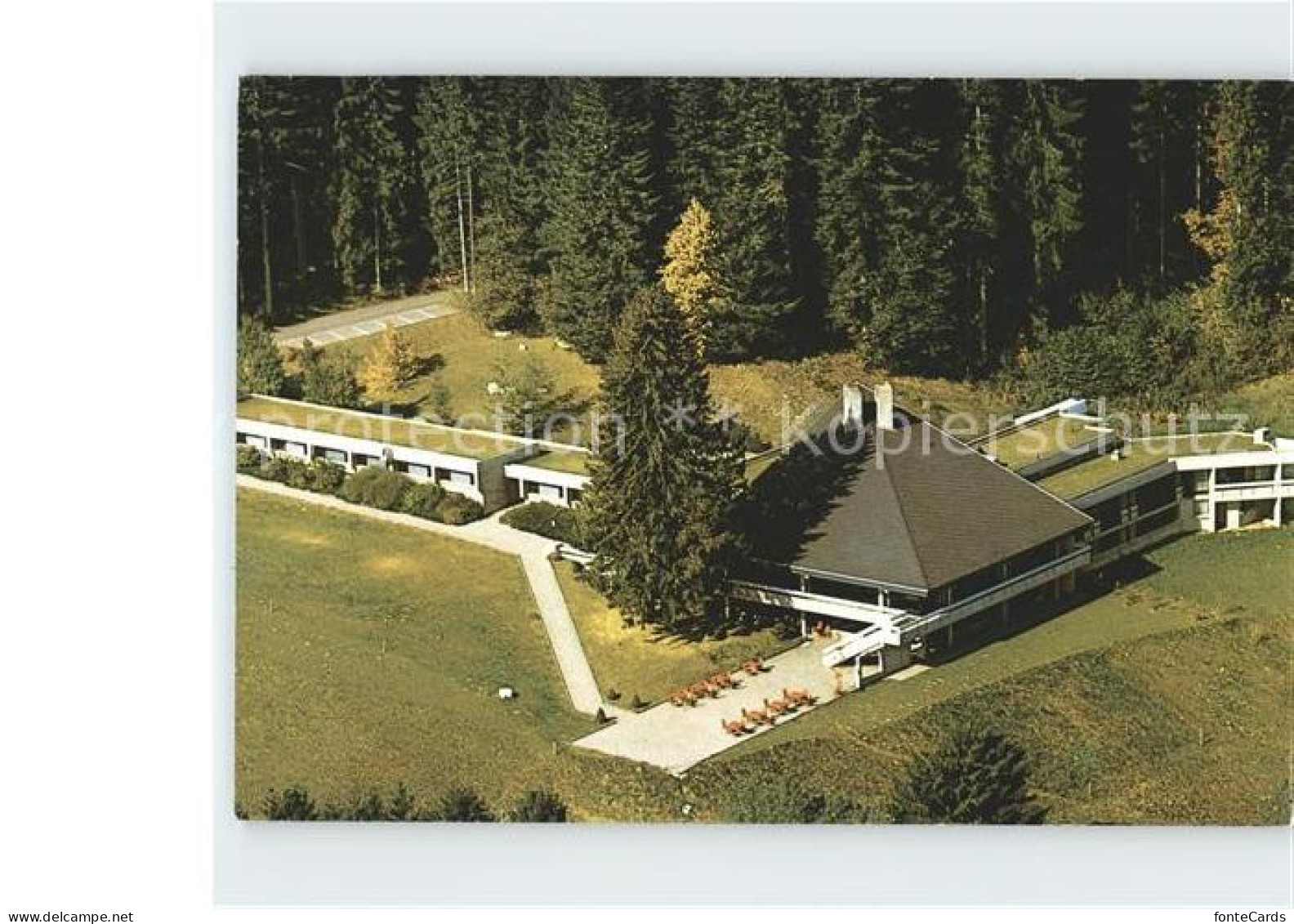 Les Geneveys-sur-Coffrane Fliegeraufnahme Le Louverain Jugenzentrum