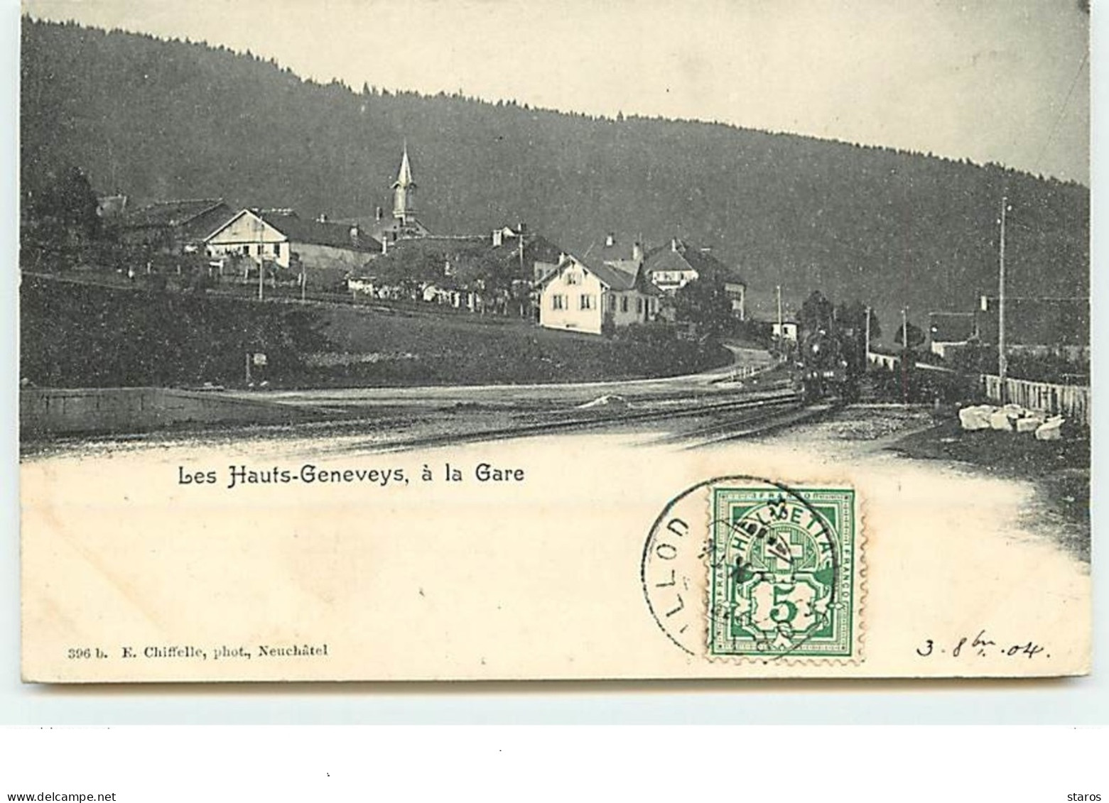 Les Hauts-Geneveys, à la Gare