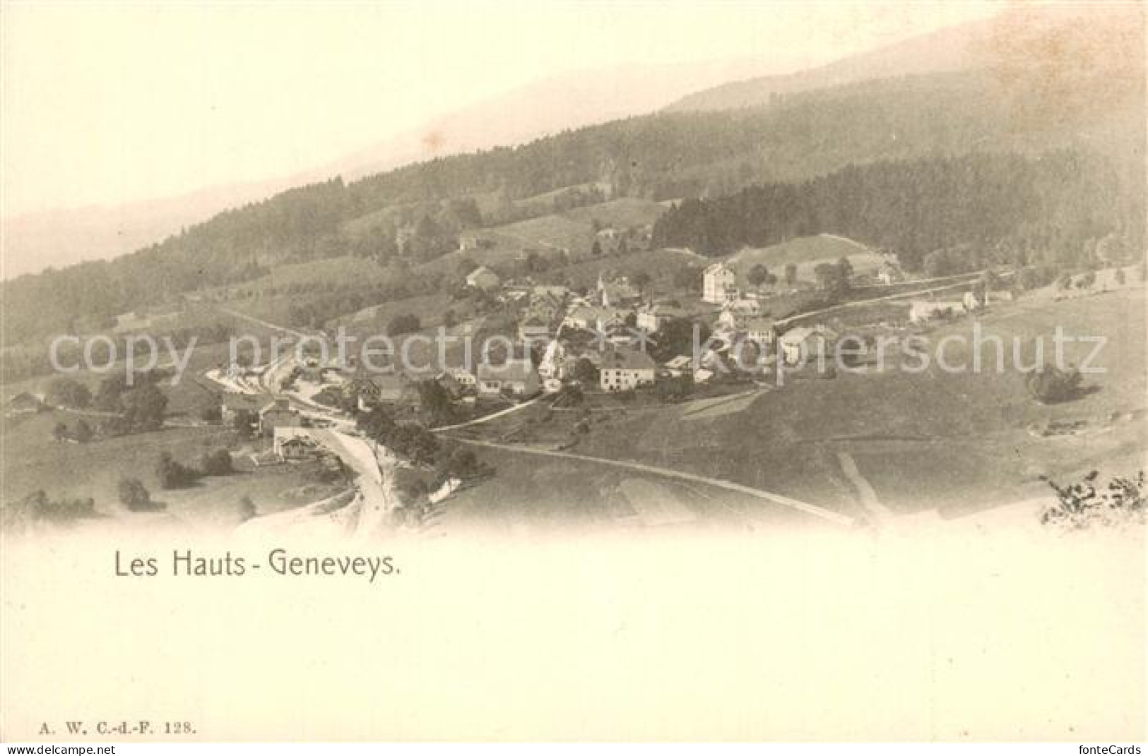 Les Hauts-Geneveys NE Panorama