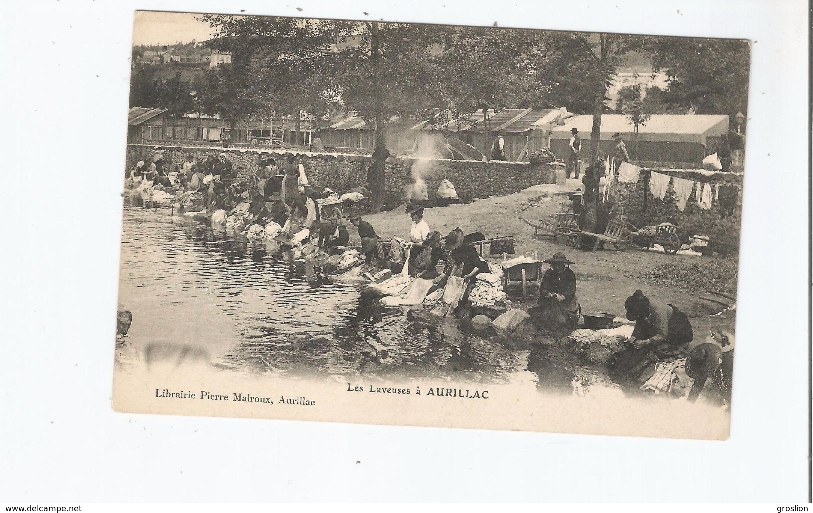 LES LAVEUSES A AURILLAC (CANTAL) BELLE ANIMATION