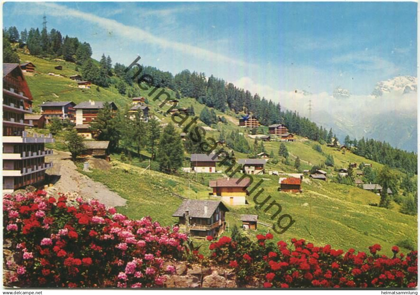 Les Mayens de Riddes - AK Grossformat - Edition Jubin 1963 Vetroz gel. 1976