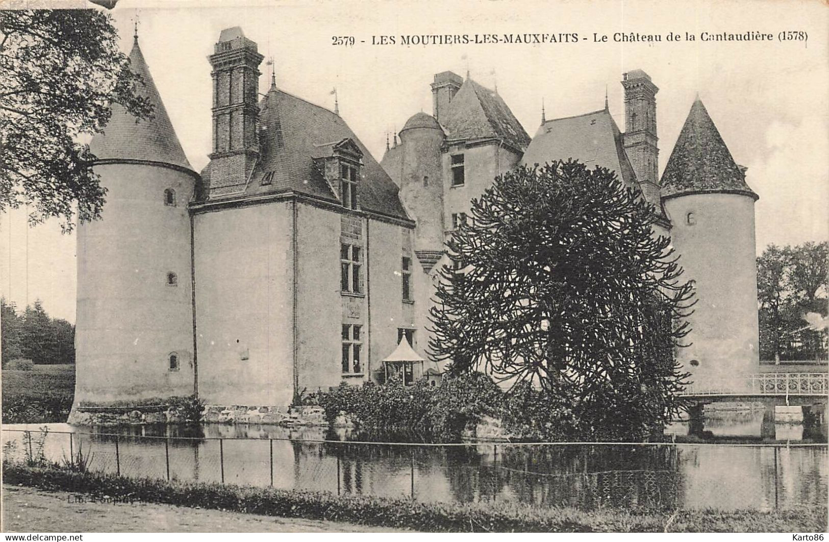 les moutiers les mauxfaits * le château de la cantaudière